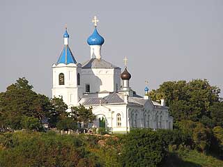  Pushkin mountains:  Pskovskaya Oblast':  Russia:  
 
 Svyatogorsky Monastery